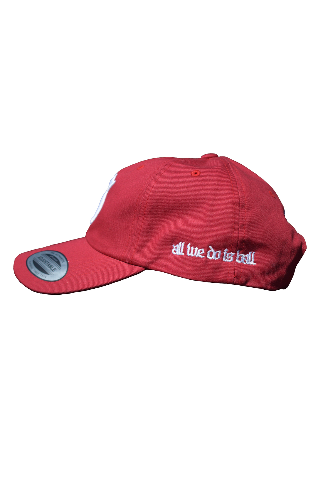 All We Do Is Ball Hat ( Red)